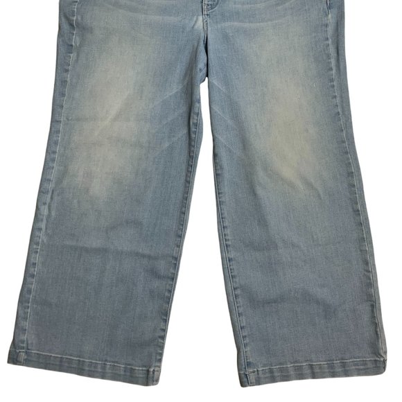 NYDJ  Womens Jeans Tag W16 Blue Light Wash W38xL26 Denim - Picture 12 of 12